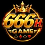 666H Game logo with gold 666H GAME design